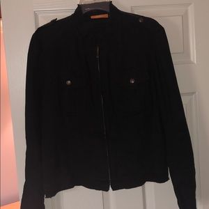 Intuitions Black Jean Jacket